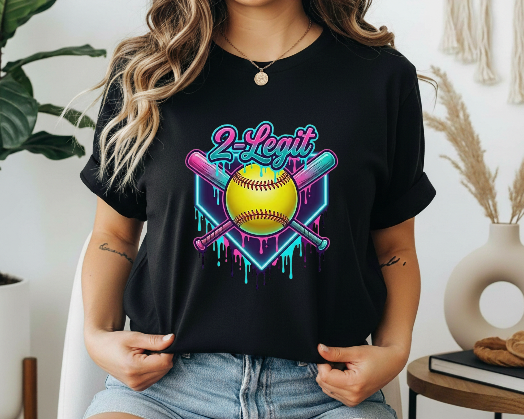 2-Legit Softball Gildan Tee