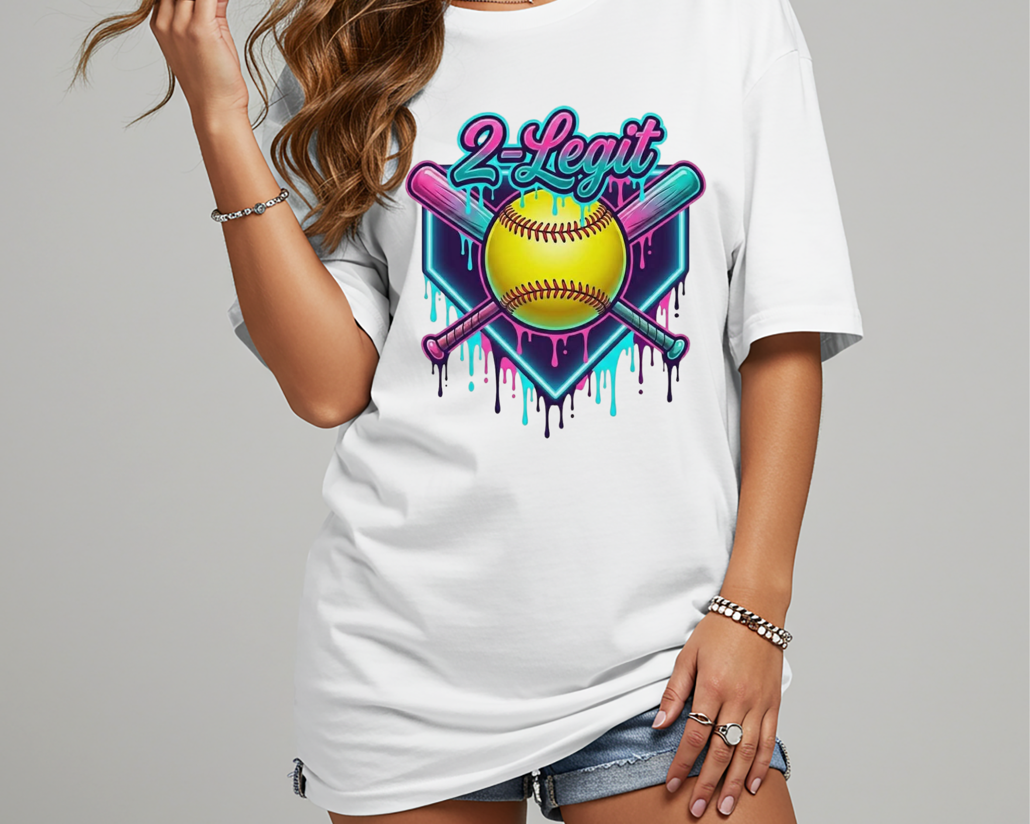 2-Legit Softball Gildan Tee