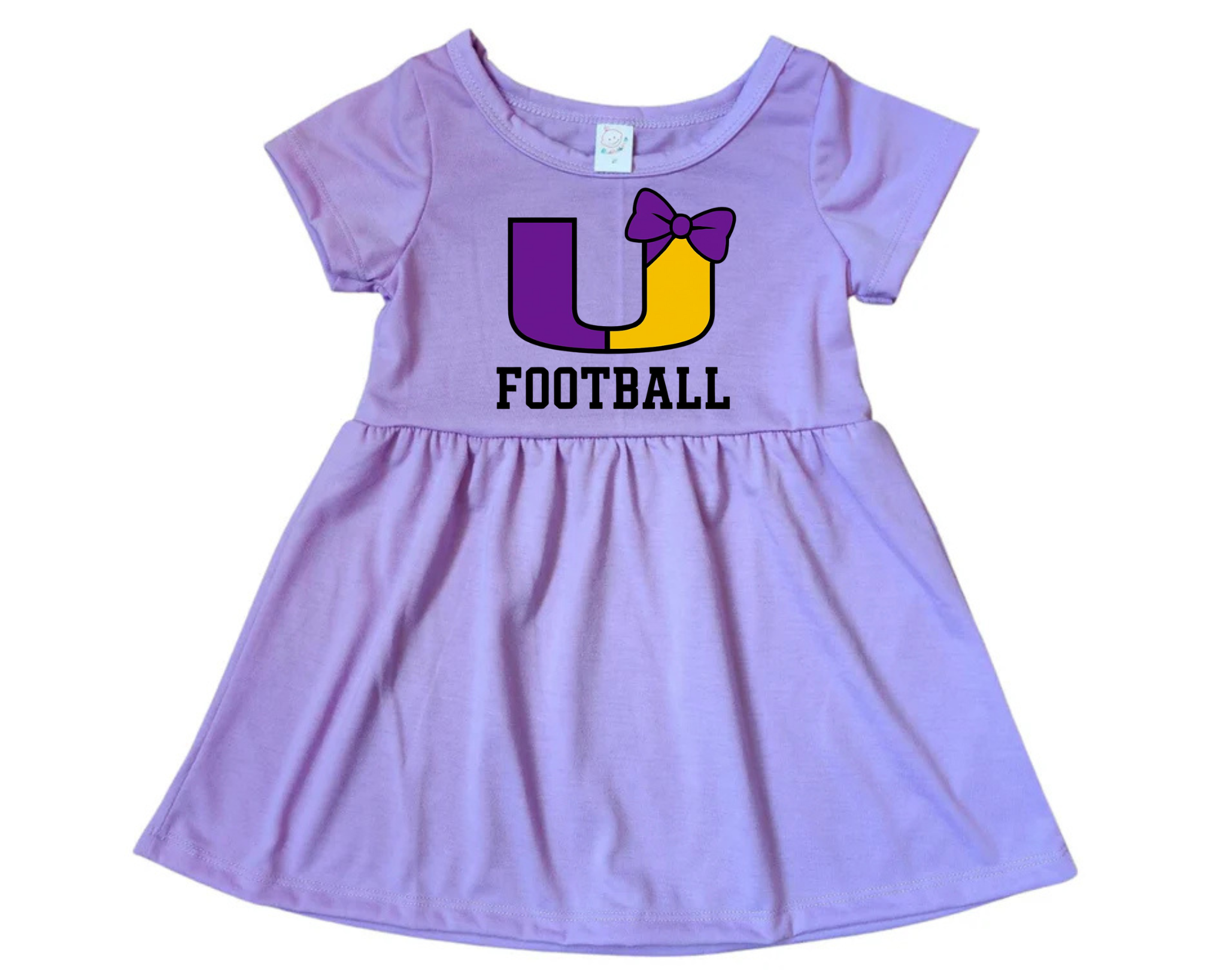 The U Football Toddler Dress