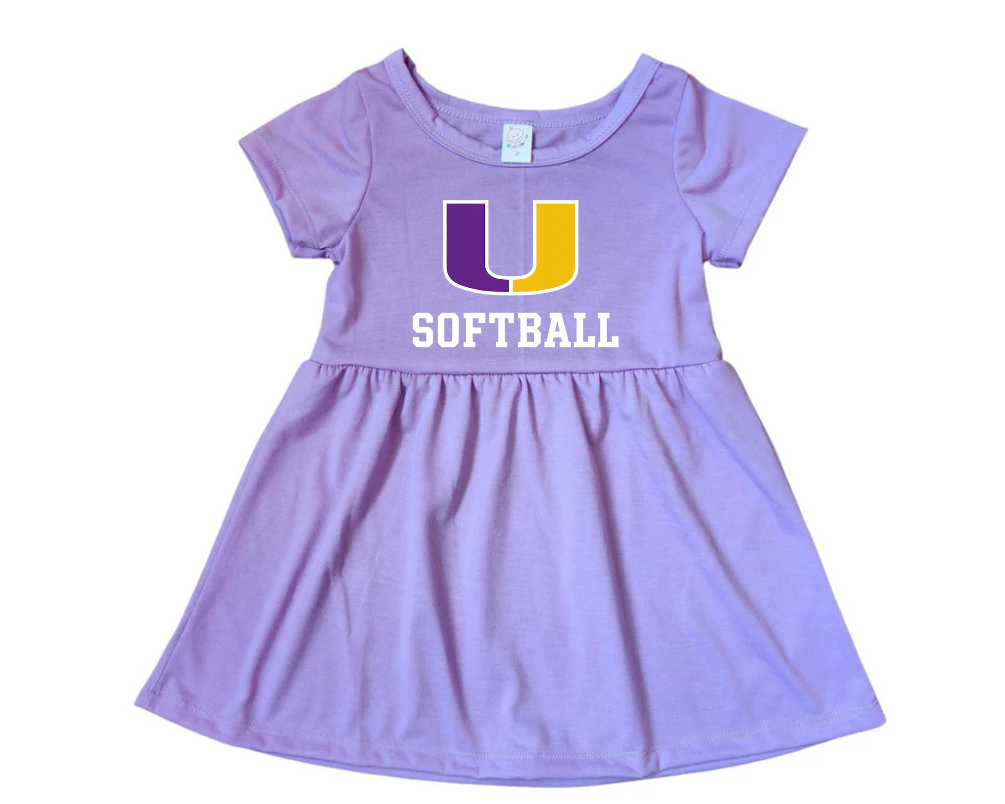 The U Softball Toddler Dress