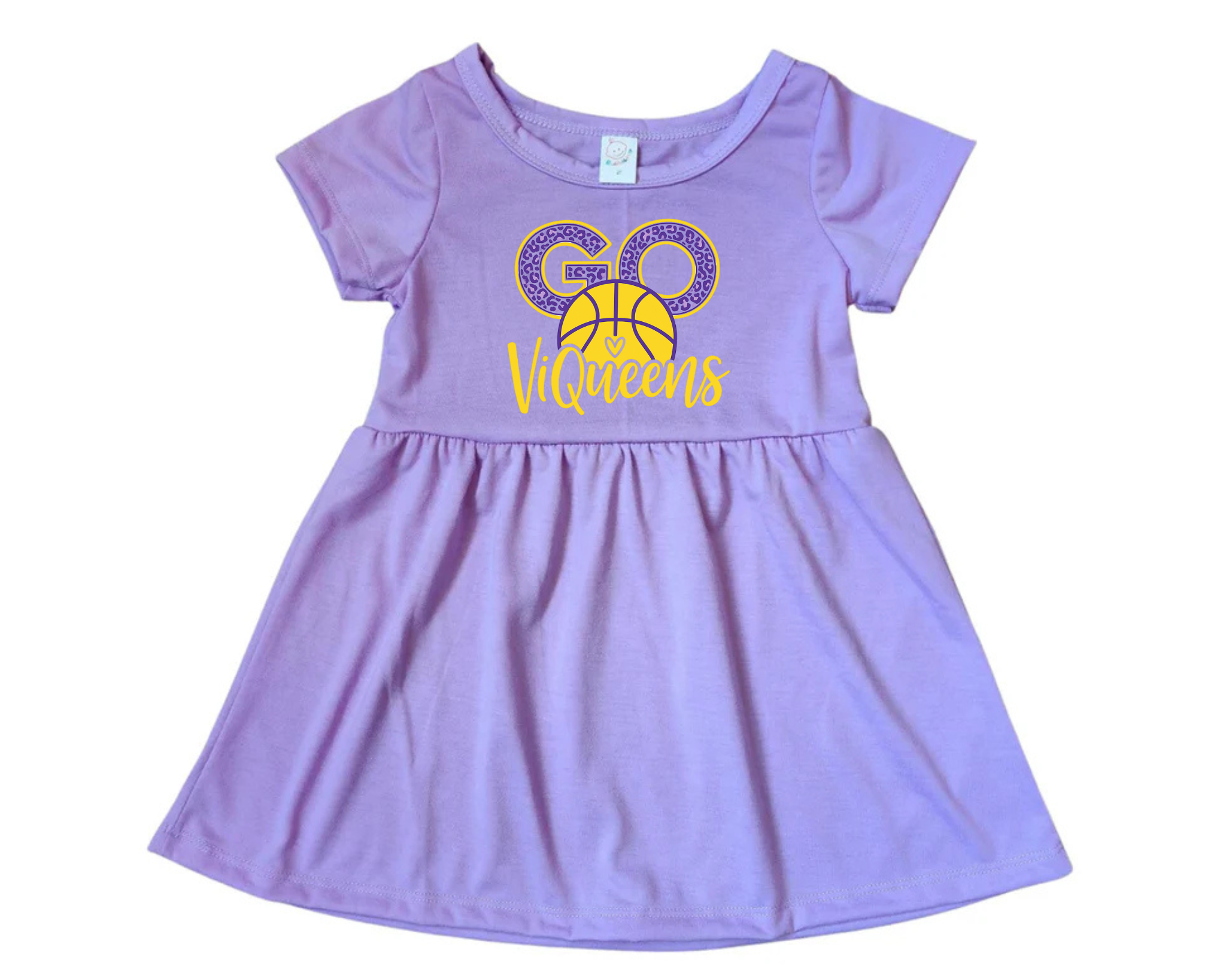 Go Viqueens Basketball Toddler Dress