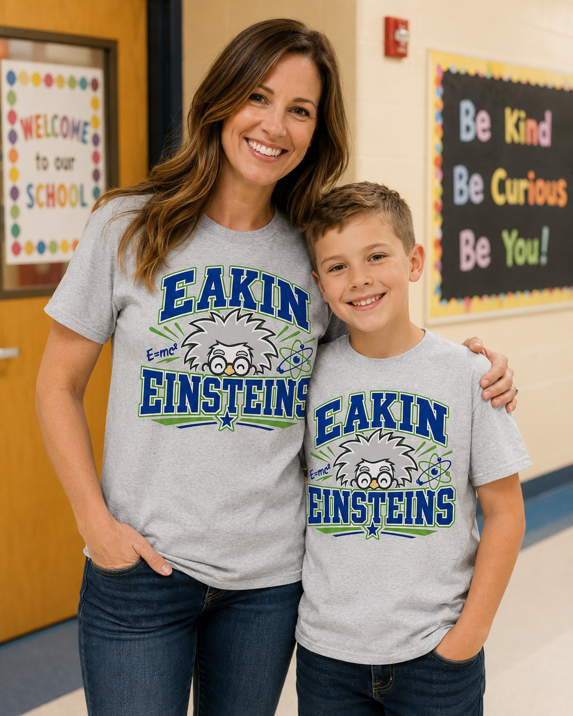 Eakin Einsteins School Spirit Gildan T-Shirt – Youth & Adult Sizes