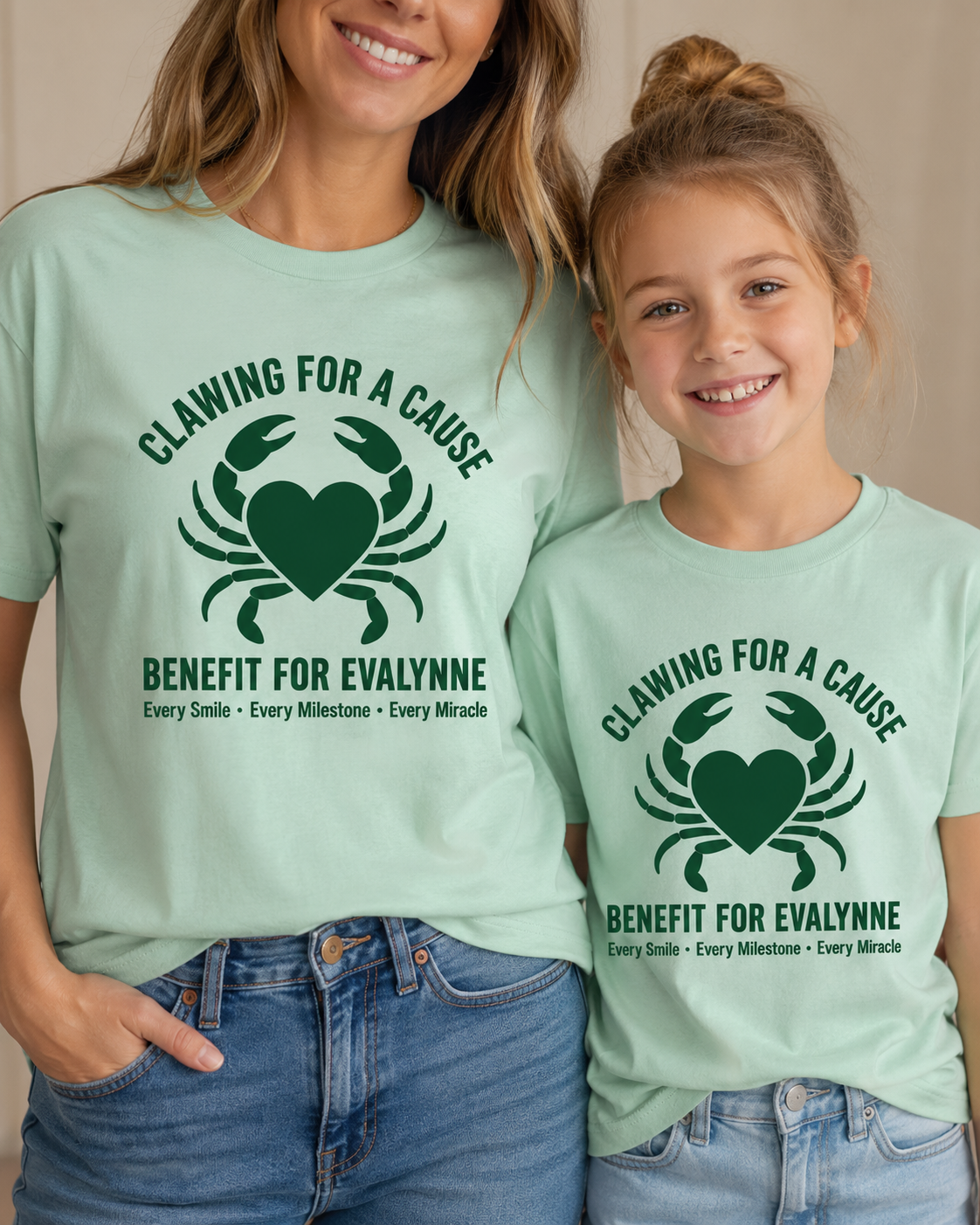 Clawing for a Cause: Benefit for Evalynne Gildan Tee