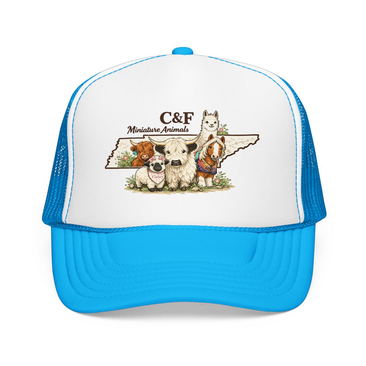 C&F Minature Animals Foam Trucker Hat