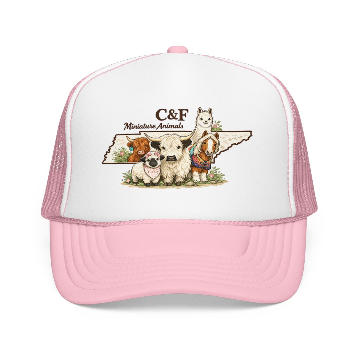 C&F Minature Animals Foam Trucker Hat