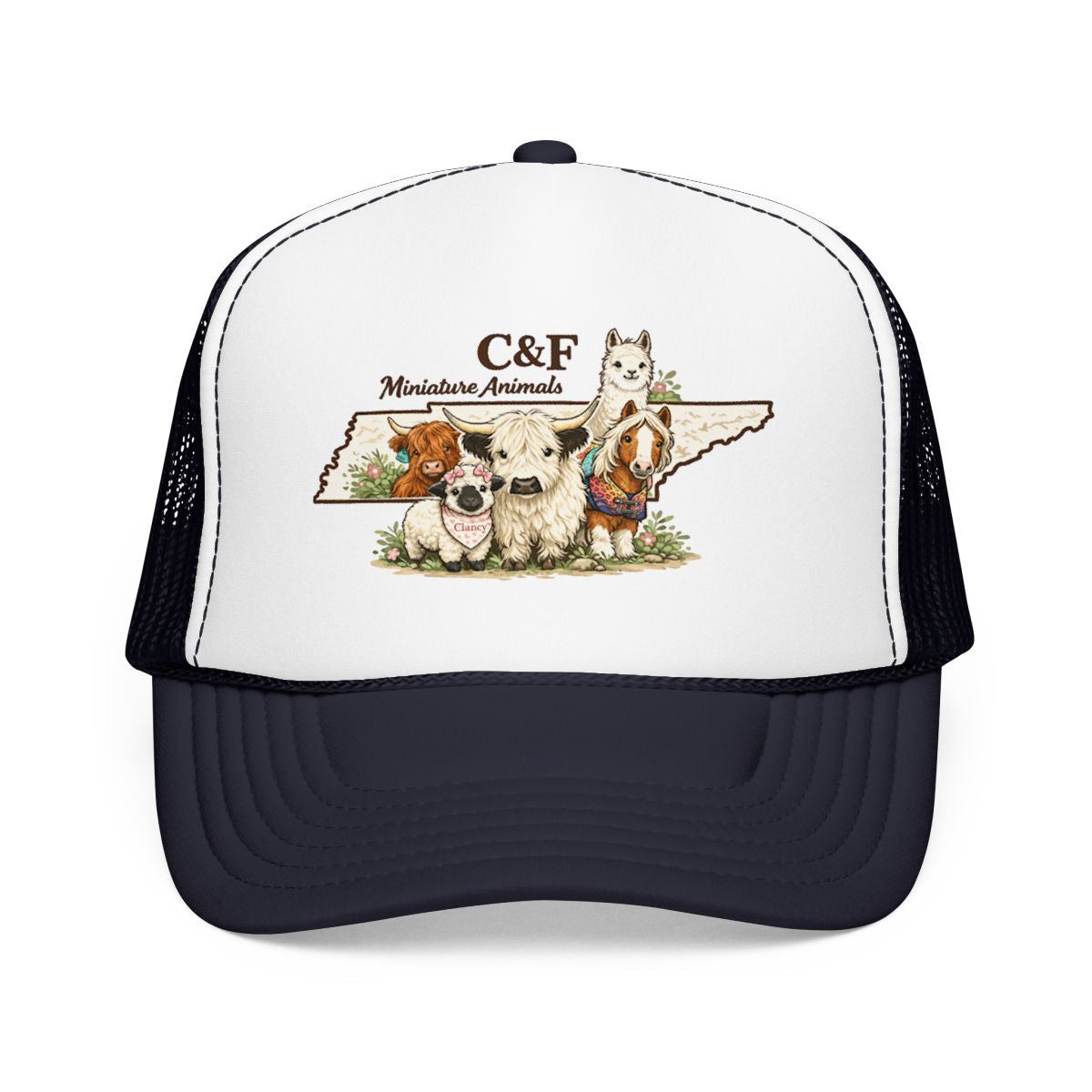 C&F Minature Animals Foam Trucker Hat