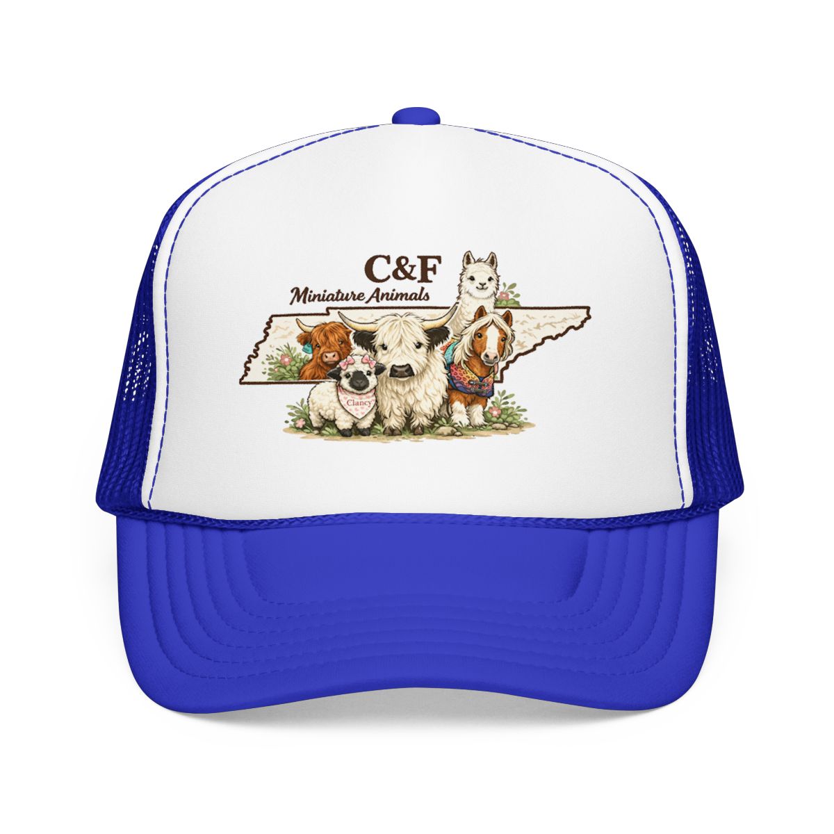 C&F Minature Animals Foam Trucker Hat