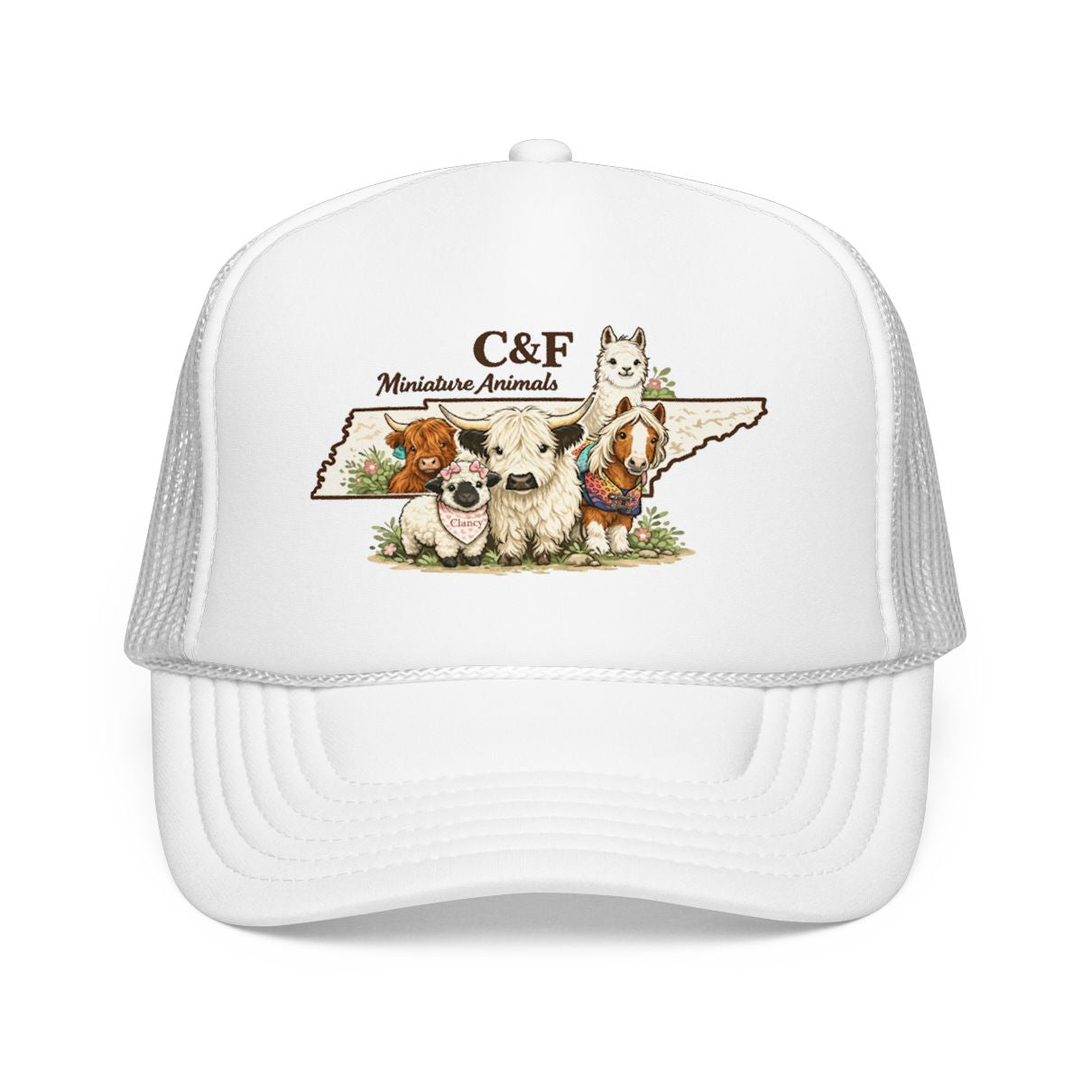 C&F Minature Animals Foam Trucker Hat