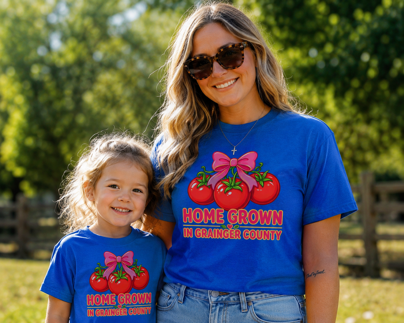 Home Grown in Grainger County Tomato Shirt -  Exclusive design