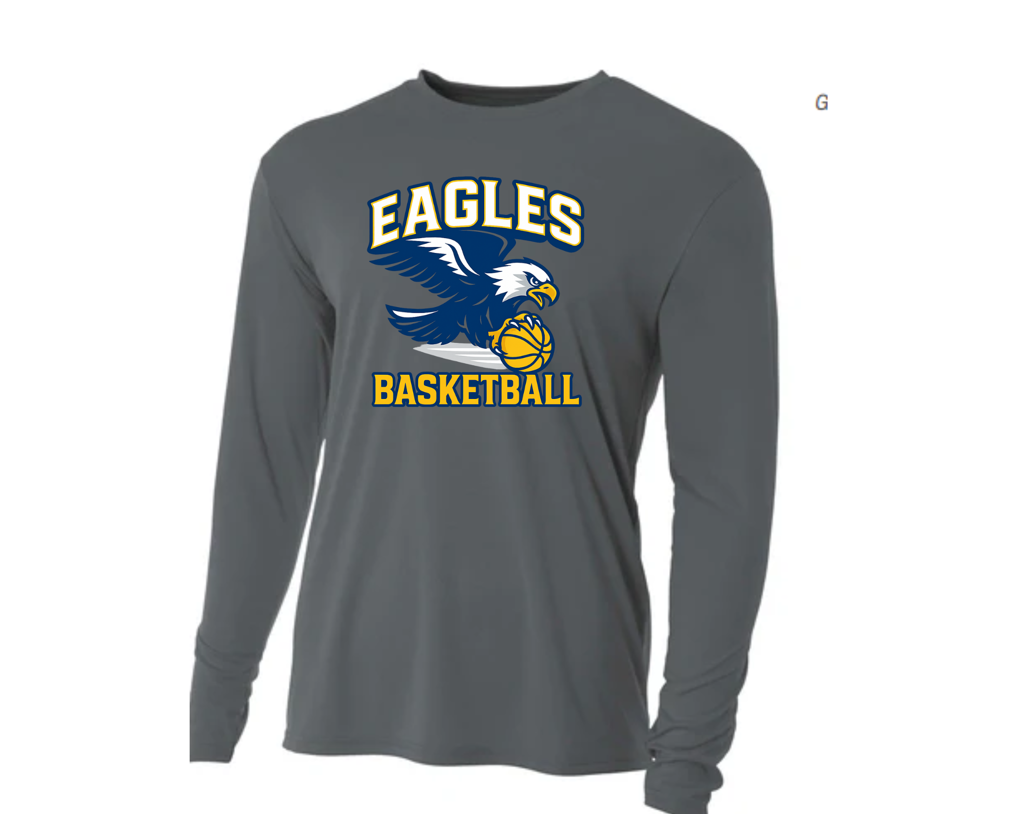 Eagles Basketball Performance Long Sleeve