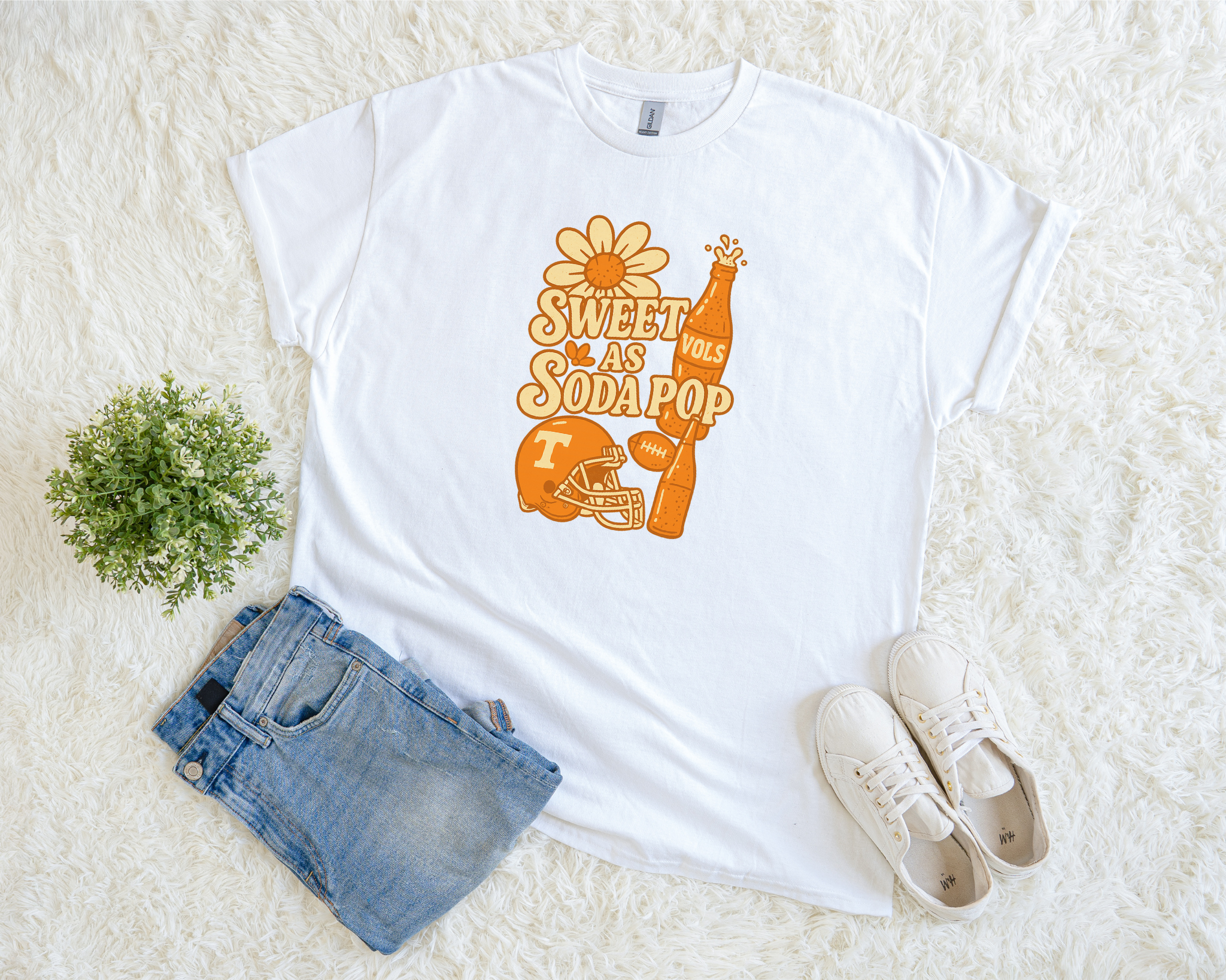 Sweet as Soda Pop T-Shirt – Retro Tennessee Vols Game Day Tee