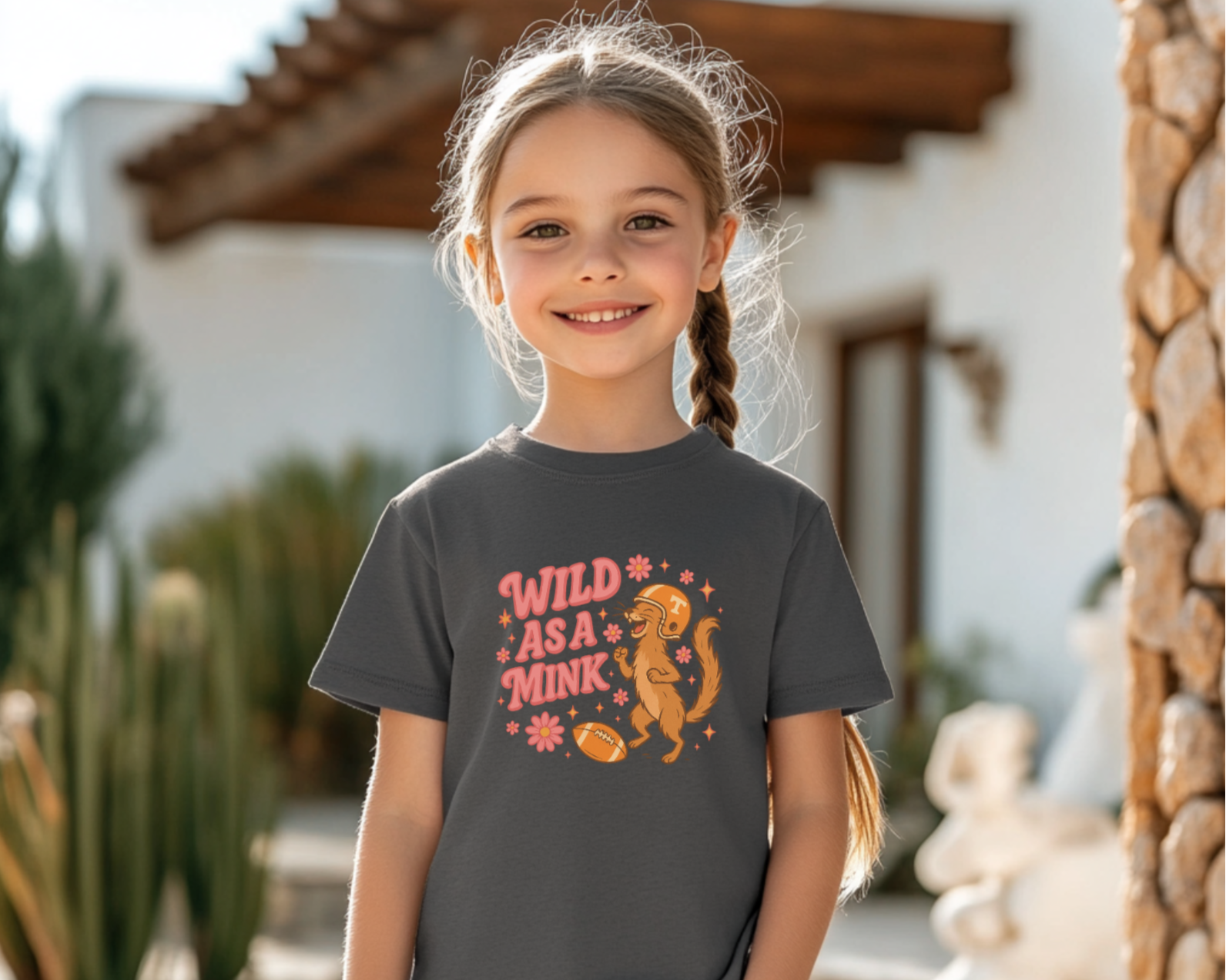 Wild as a Mink Youth T-Shirt – Tennessee Vols Kids Game Day Tee